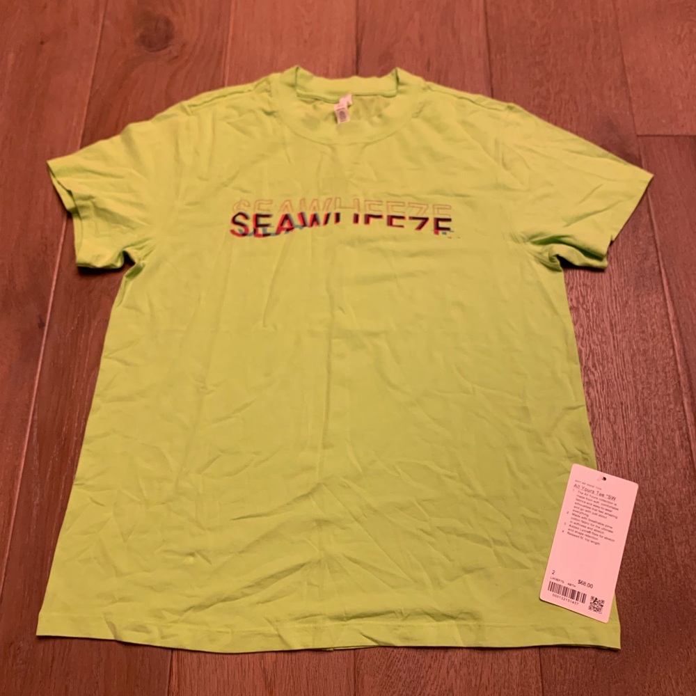 Seawheeze all yours tee size 2